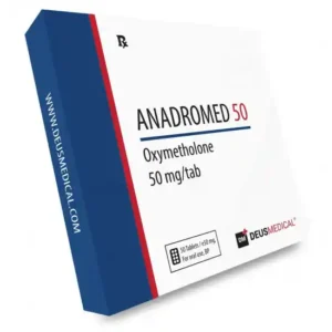 Anadromed 50 Oxymetholone 50mg tablets for fast bulking and strength gains