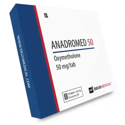 Anadromed 50 Oxymetholone 50mg tablets for fast bulking and strength gains