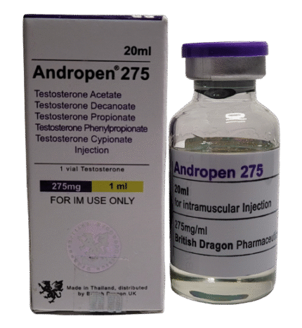 Andropen 275 steroid by British Dragon – premium testosterone blend