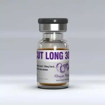 Cut Long 300 vial with syringe – legal injectable steroid blend designed for cutting cycles, fat loss, and lean muscle preservation.