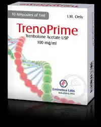 Trenoprime vial labeled anabolic steroid, marketed as a legal performance-enhancing compound for muscle gain and fat loss.
