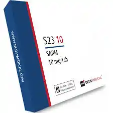 S23 10 legal steroid supplement bottle for muscle growth and fat loss