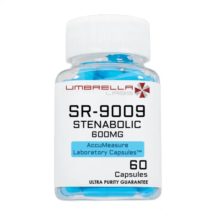 S9000 Stenabolic 600mg supplement bottle for endurance, fat loss, and metabolism support
