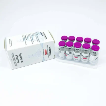 SPECTROS HGH 140 IU kit for advanced muscle gain, fat loss, and rapid recovery.