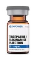 Tirzepatide injection for weight loss, appetite control, and blood sugar regulation.
