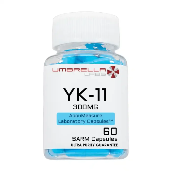 YK11 300mg – myostatin inhibitor for muscle growth and strength research.