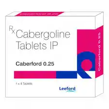 Cabergoline 0.25mg tablets used to lower prolactin levels and support hormonal balance during performance enhancement cycles